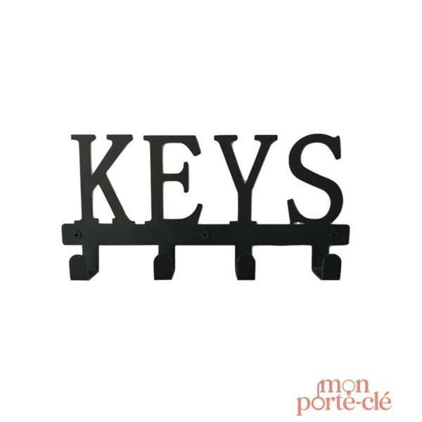 Porte-clé mural élégant pour une entrée stylée