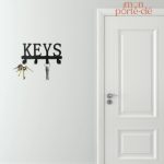 Rangement mural pour clés, style moderne et fonctionnel