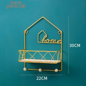 Support mural pour clés design Maison Métallique