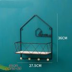 Porte-clé mural moderne, solution de rangement stylée