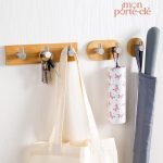 Porte-Clé Mural en Bois