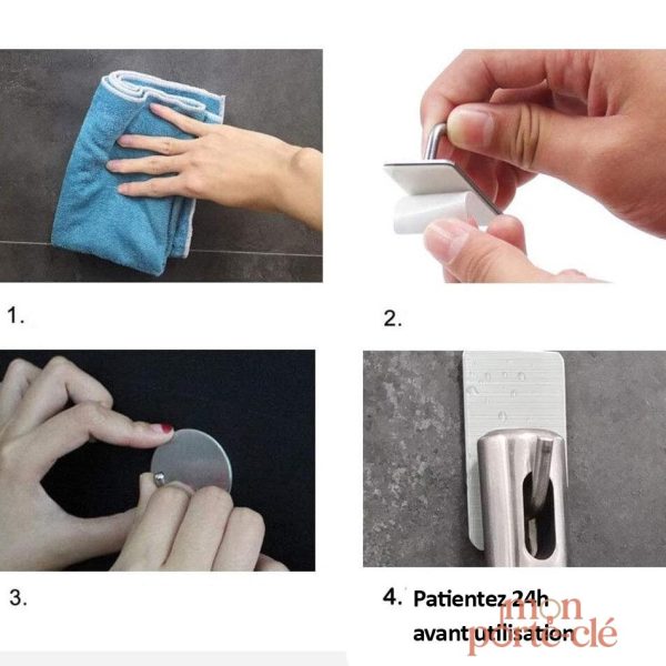 Porte-clé mural décoratif, accessoire utile pour maison