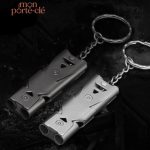 Sifflet de sécurité léger en porte-clé pour tous les jours