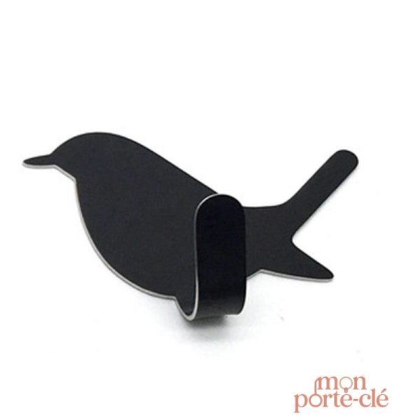 Accessoire mural clé colibri, style moderne