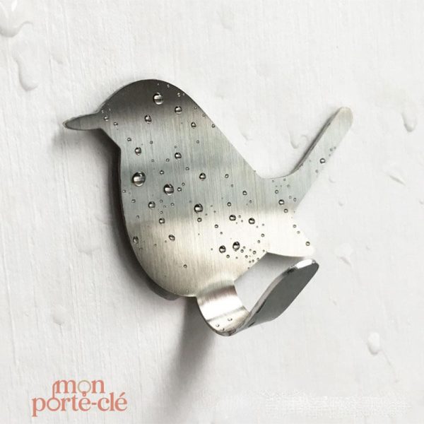 Support mural pour clés, design colibri unique