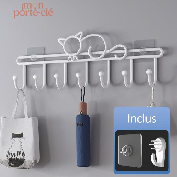 Support pour clés avec motif oiseaux