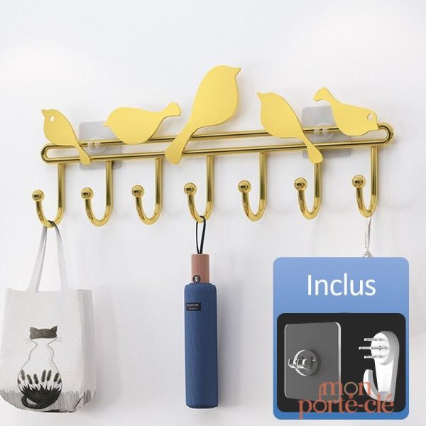 Support Oiseaux décoratif pour clés