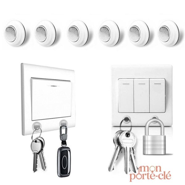 Porte-Clé Mural Support Magnétique élégant et pratique