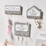 Rangement mural pour clés, pratique et stylé