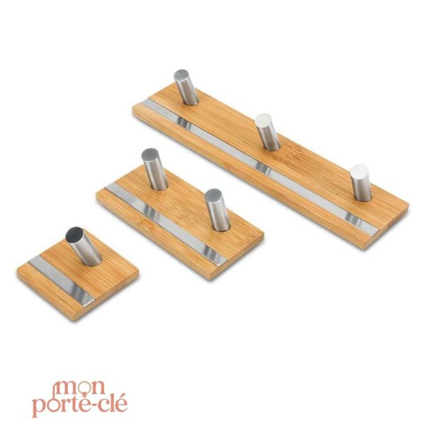 Porte-Clé Mural en bois élégant