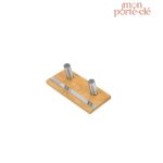 Porte-clé mural, design moderne en bois