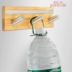 Accroche-clés mural en bois durable