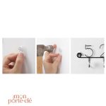 Porte-Clé mural en inox, solution fonctionnelle et esthétique