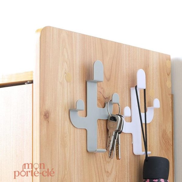 Porte-Clé Mural Support Cactus élégant et pratique