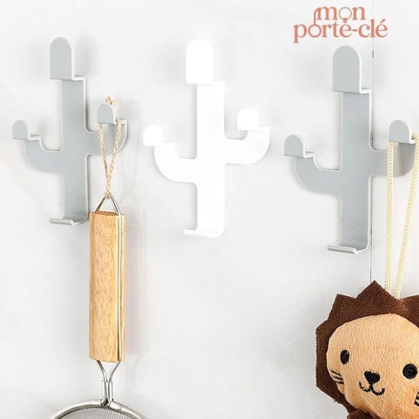 Porte-Clé mural cactus pour rangement efficace