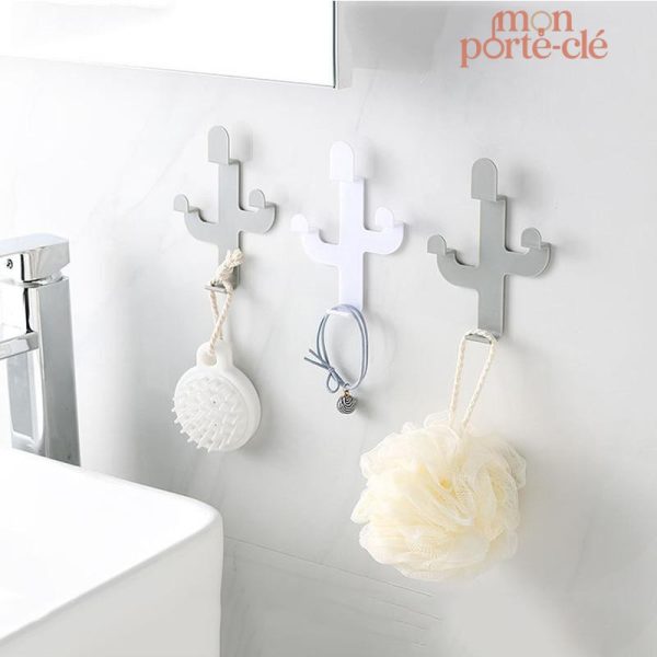 Support de clés mural en cactus moderne