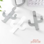 Porte-Clé Mural cactus, solution de rangement stylée