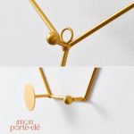 Porte-Clé Mural avec Esthétique Contemporaine