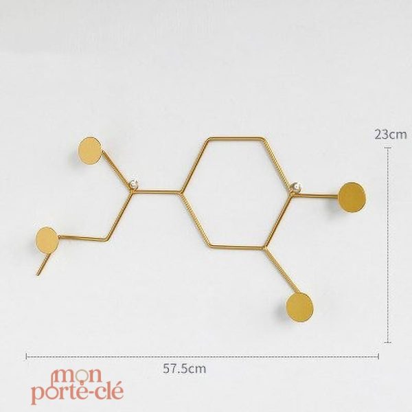 Porte-Clé Mural Chic et Pratique