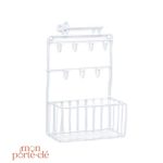 Porte-clés mural pour une organisation efficace