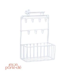 Porte-clés mural pour une organisation efficace