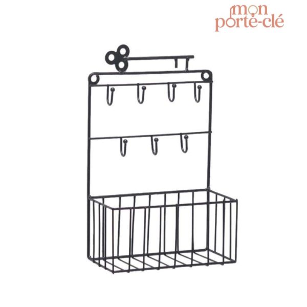 Accessoire mural pour clés au style industriel