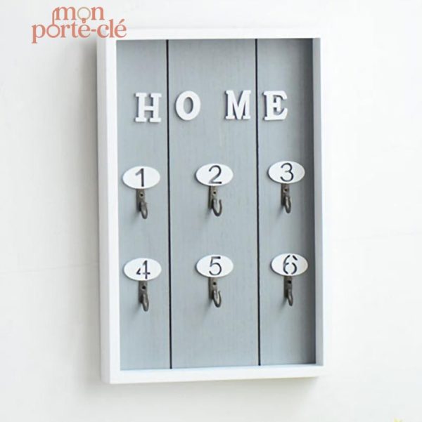 Porte-Clé Mural Support Home