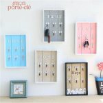 Porte-clé mural fonctionnel pour entrée ou couloir