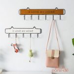 Porte-Clé Mural I Love My Home