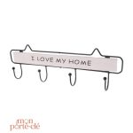 Porte-clé pratique pour l'entrée