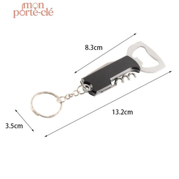 Porte-Clé en acier, indispensable pour les soirées