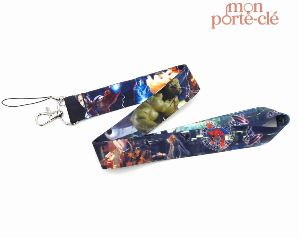 Tour de Cou Porte-Clé Avengers