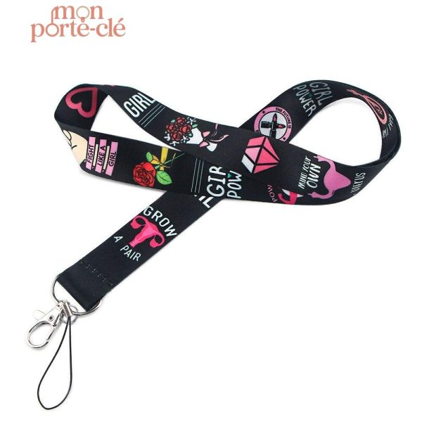 Tour de cou original, porte-clé pour valoriser l'égalité