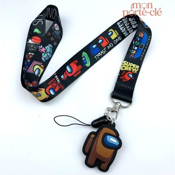 Porte-Clé pour clés de gamer sur cordon