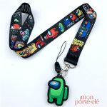Porte-Clé pour gamers sur tour de cou
