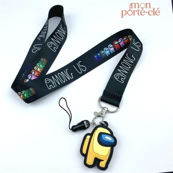Tour de Cou pour clés à thème gamer