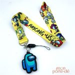 Porte-Clé Gamer suspendu sur tour de cou