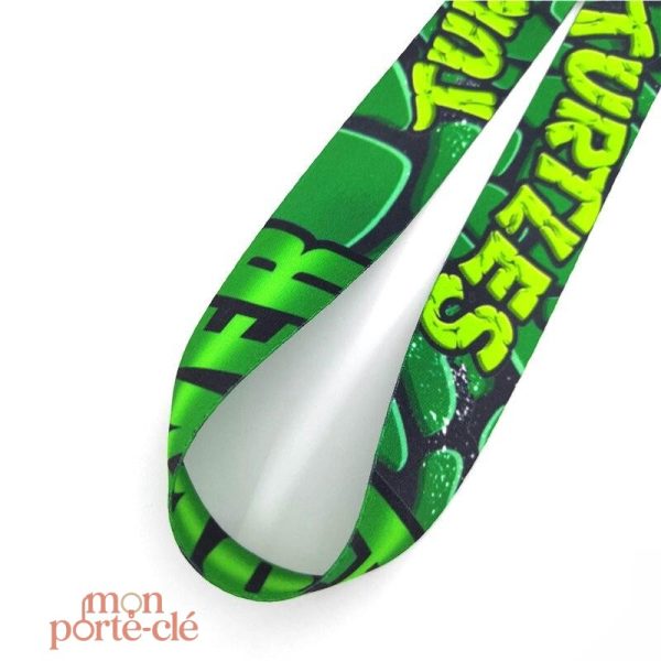 Élégant tour de cou avec porte-clé tendance