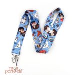 Porte-Clé Tour de Cou HP, idéal pour garder vos clés accessibles