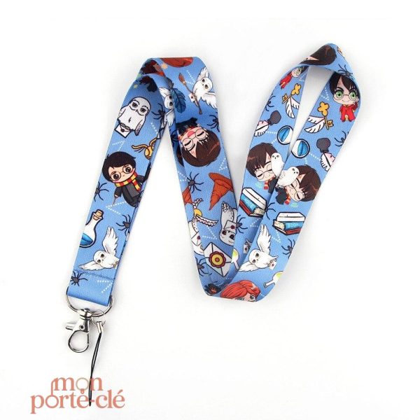 Porte-Clé Tour de Cou HP, idéal pour garder vos clés accessibles