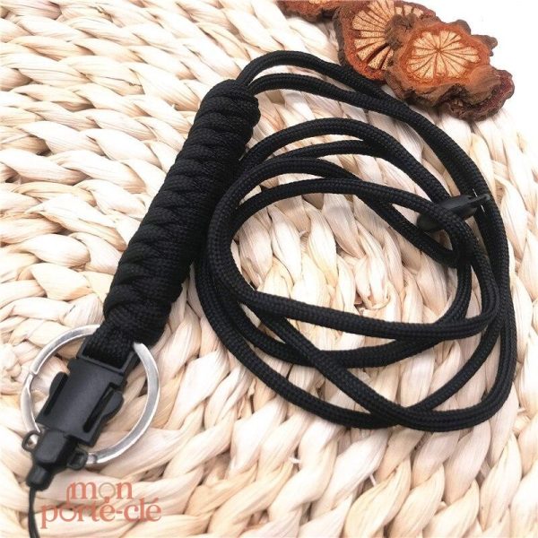 Porte-Clé Résistant sur Tour de Cou
