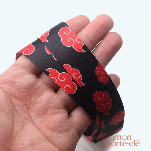 Accessoire tour de cou porte-clé Naruto pour tous les fans