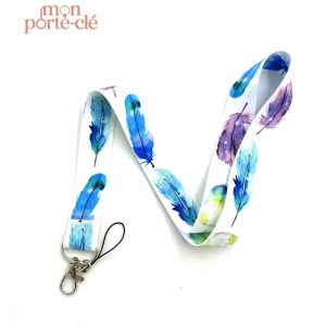 Tour de Cou Porte-Clé La Plume Originale