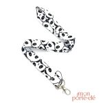 Tour de Cou Porte-Clé Panda en design ludique