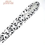 Porte-Clé Panda coloré sur un tour de cou pratique