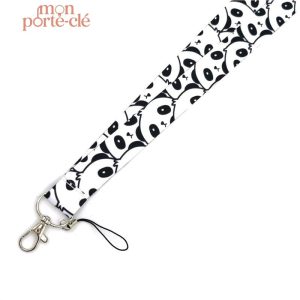 Accessoire tour de cou avec motif panda mignon