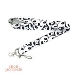 Tour de cou porte-clé unique pour un style décontracté