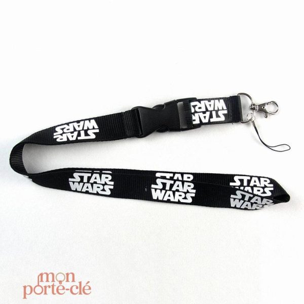 Tour de Cou Porte-Clé Star Wars en design emblématique