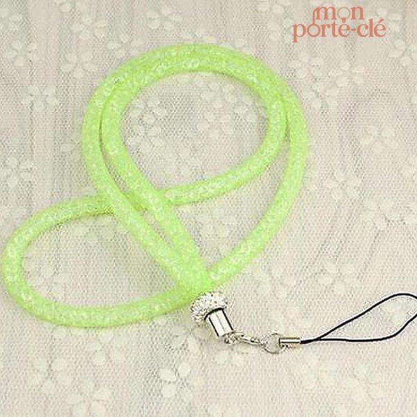 Porte-Clé Glamour avec Strass Étincelants